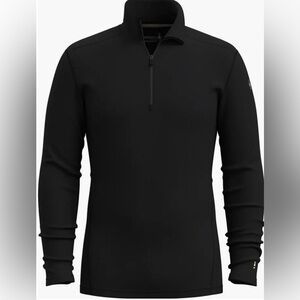 SMARTWOOL INTRAKNIT Thermal Merino Base Layer Quarter Zip Pullover M